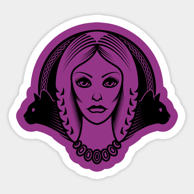 Freya 1 Sticker by krzykostrowski